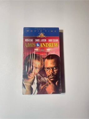 New sealed vintage VHS Amos & Andrew starring Nicholas Cage & Samuel L. Jackson